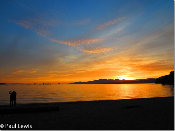 Sunset, English Bay Vancouver